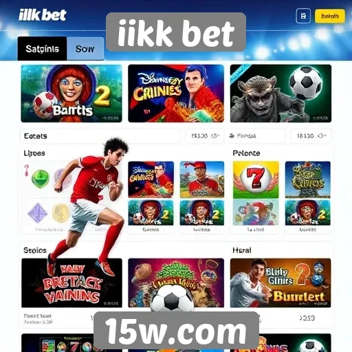 iikk bet oferece opções diversificadas de jogos online