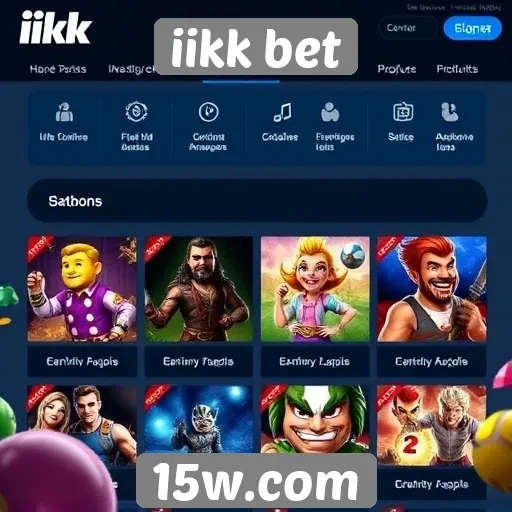 Recursos e funcionalidades do site de jogos iikk bet