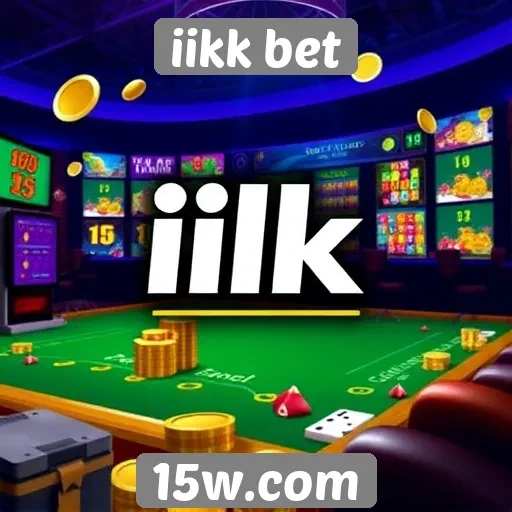 iikk bet oferece variedade de jogos de cassino