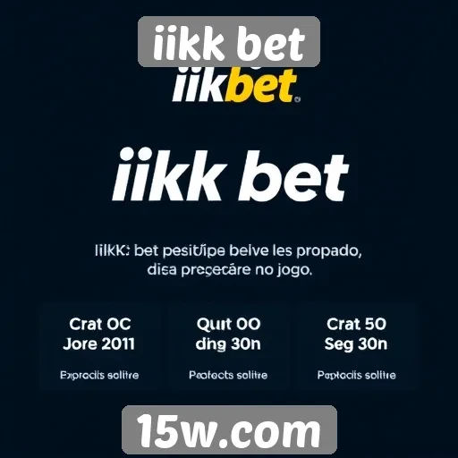 iikk bet oferece promoções exclusivas para novos usuários