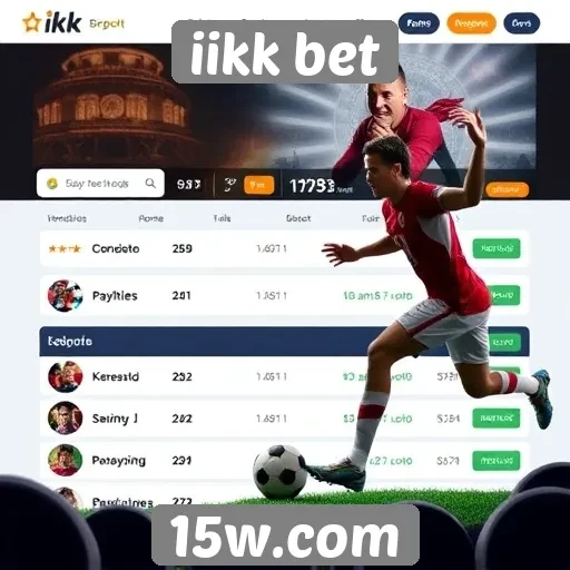 Tendências de jogos ao vivo no site iikk bet