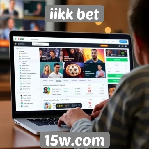 Navegação e usabilidade do site iikk bet