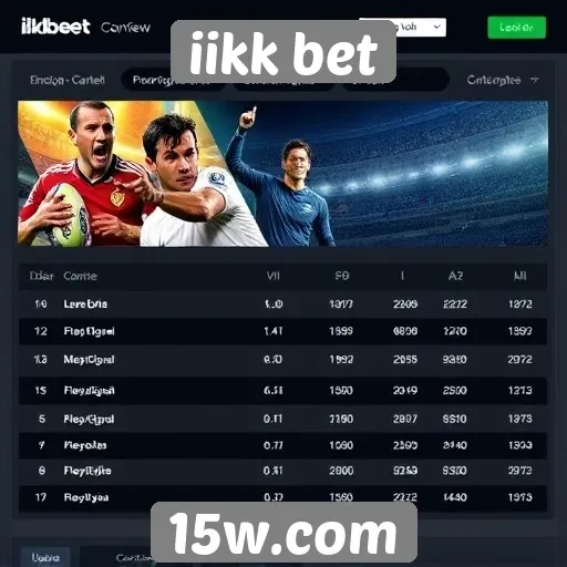 Comparativo de odds no iikk bet