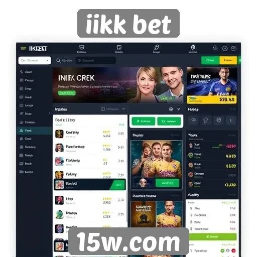 Atualizações recentes na interface do iikk bet